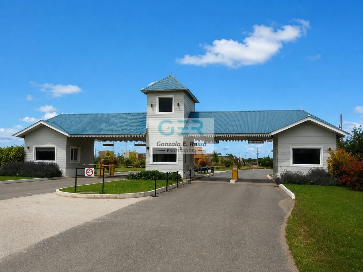 Venta Lote A La Laguna En Barrio Privado Laguna Azul