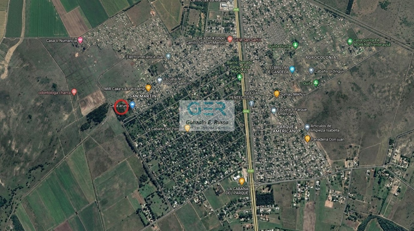 Venta 3,4 Hectareas En Guernica, A Pocos Metros De Ruta 210