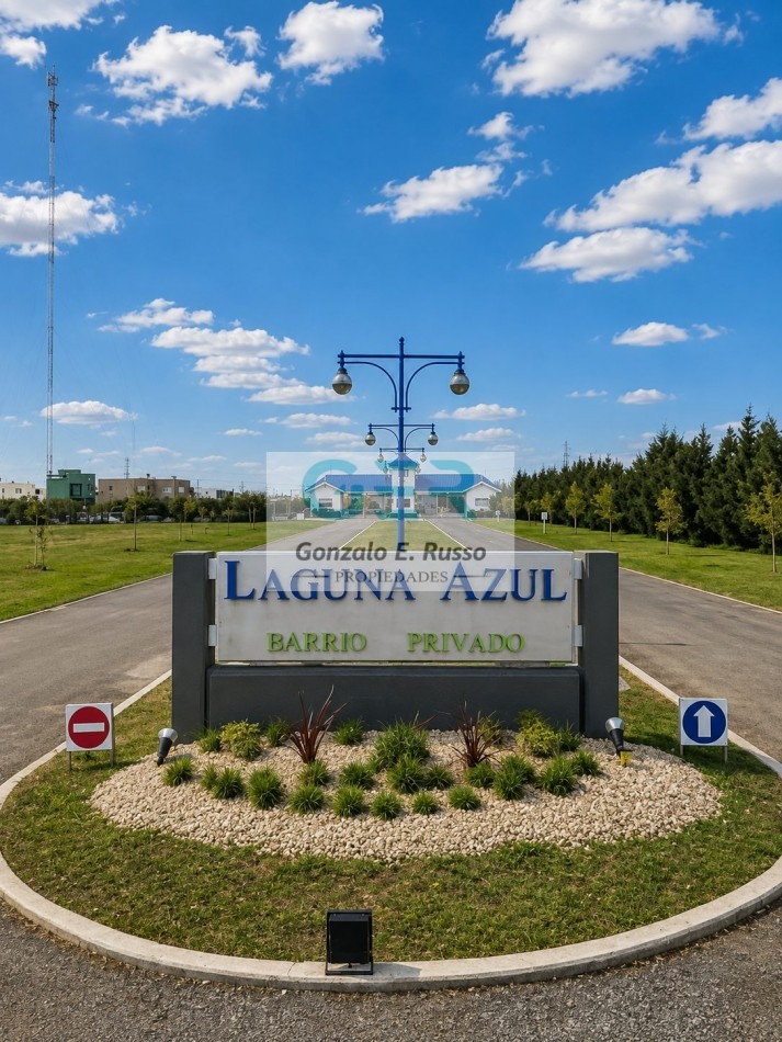 Venta Lote A La Laguna En Barrio Privado Laguna Azul