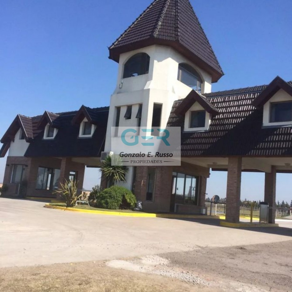 Venta Lote A La Laguna En Barrio Privado El Principado