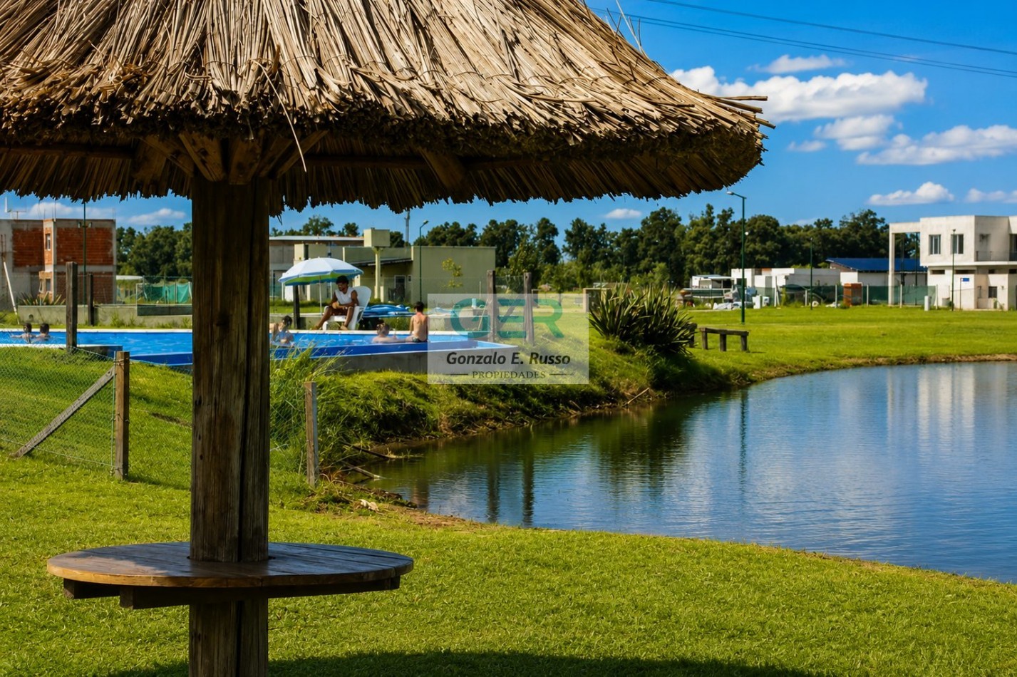 Venta Lote A La Laguna En Barrio Privado Laguna Azul