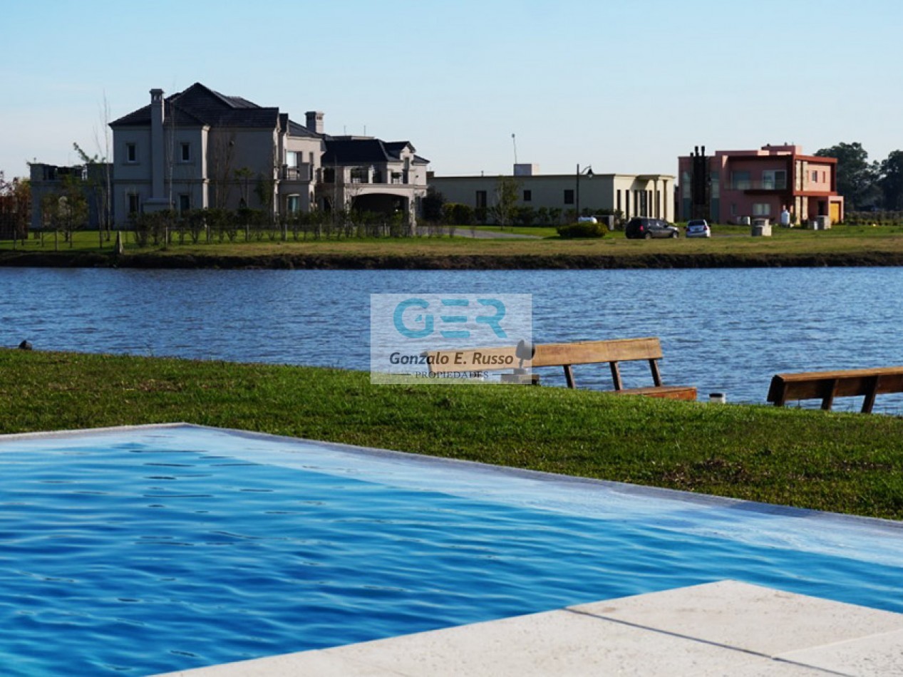 Venta Lote A La Laguna En Barrio Privado La Providencia Lake