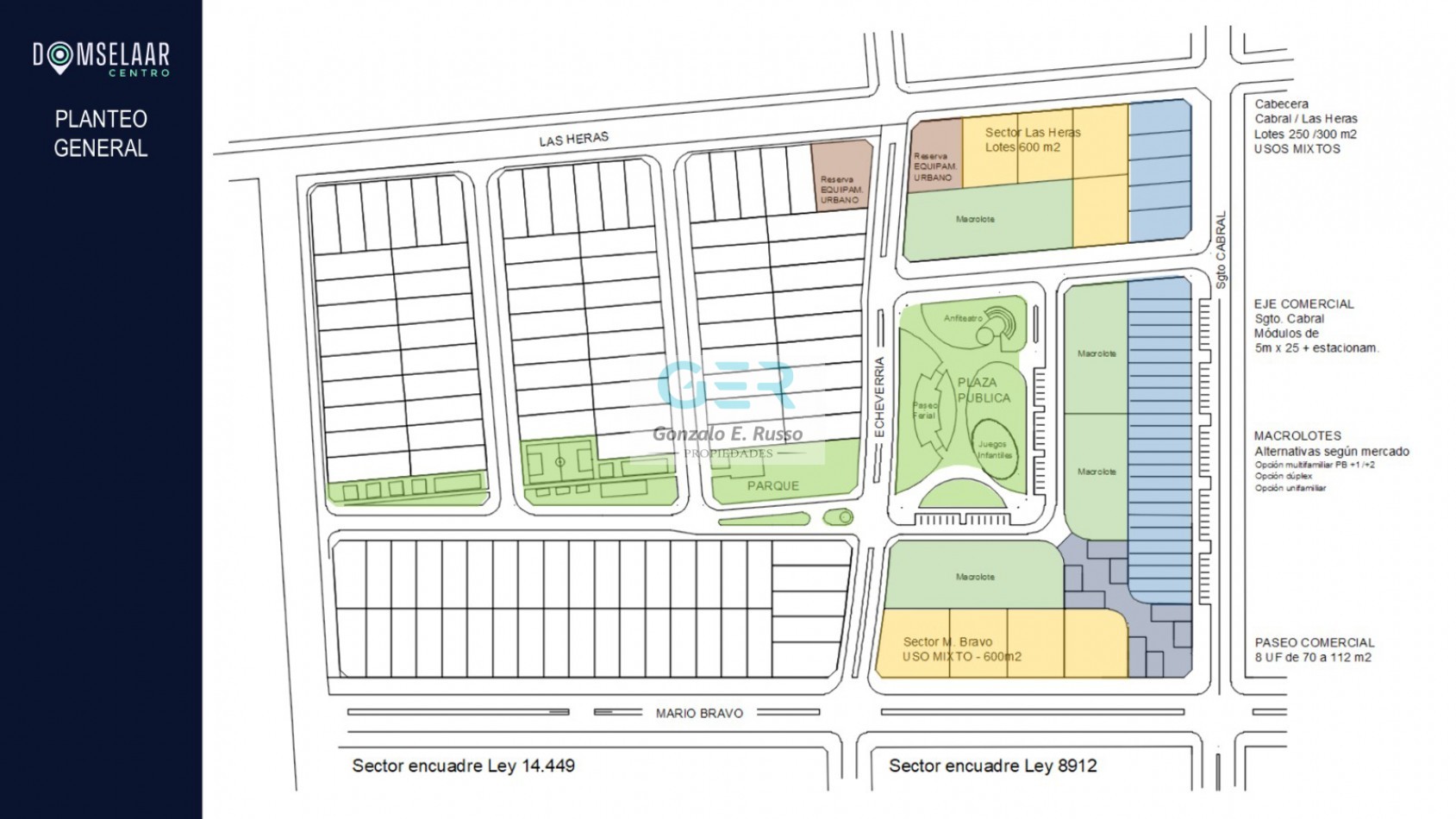 Venta Lotes en urbanizacion Financiados En Domselaar - San Vicente