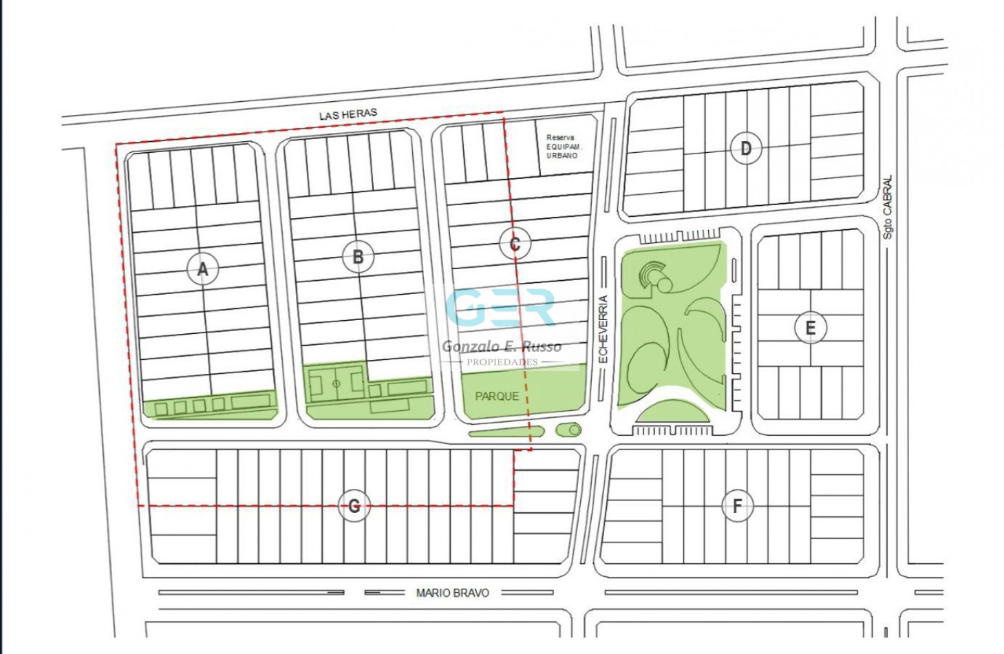 Venta Lotes en urbanizacion Financiados En Domselaar - San Vicente