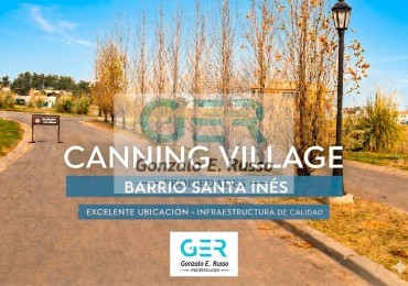 Venta Lote En Barrio Privado Santa Ines - Canning